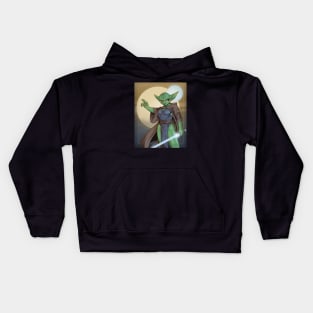 Green Space Babe Kids Hoodie